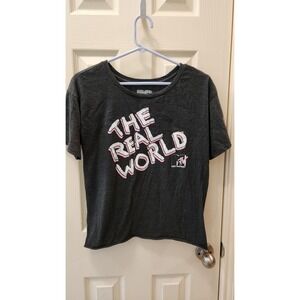 MTV The Real World Tee Shirt women's‎ large